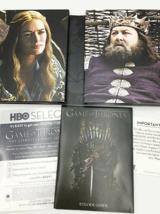 Game of Thrones Seasons 1 & 2 Blu-ray Box Sets HBO Complete - Picture 4 of 10